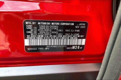 2026 Mitsubishi Outlander ES