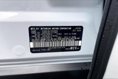 2026 Mitsubishi Outlander ES