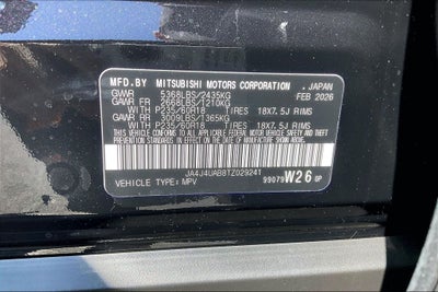 2026 Mitsubishi Outlander ES