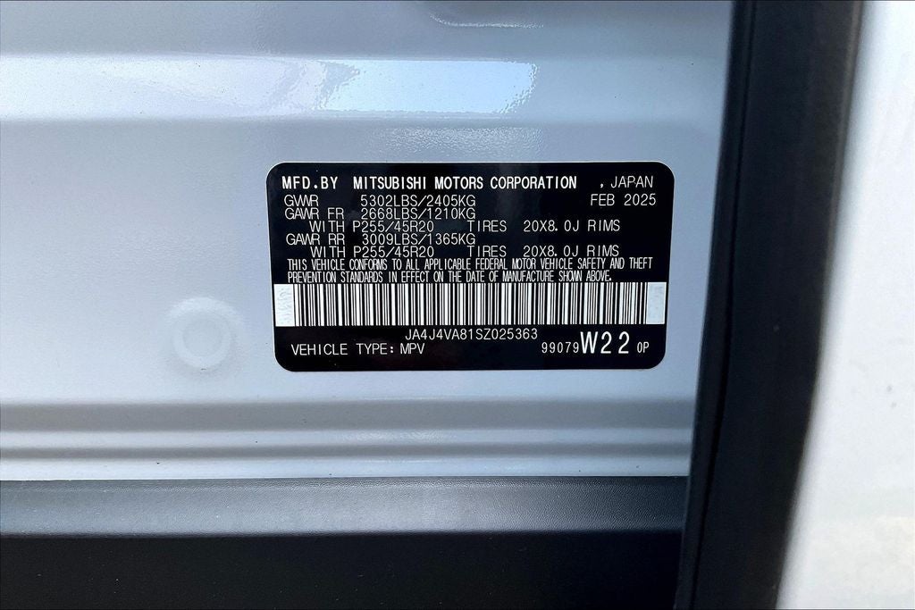 2025 Mitsubishi Outlander SE