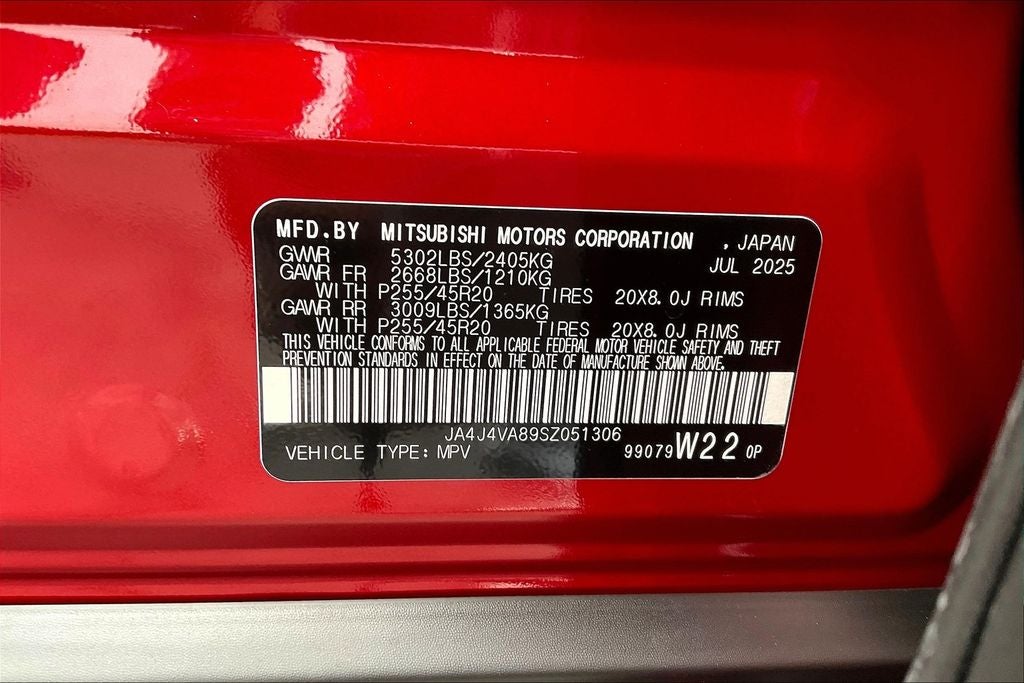 2025 Mitsubishi Outlander SE