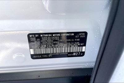 2026 Mitsubishi Outlander SE