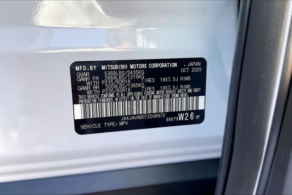 2026 Mitsubishi Outlander Trail Edition