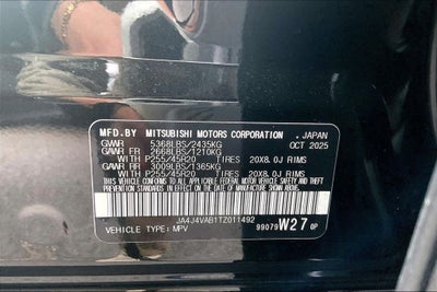 2026 Mitsubishi Outlander SE