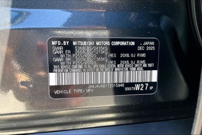 2026 Mitsubishi Outlander SE