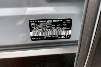 2026 Mitsubishi Outlander Trail Edition
