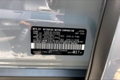 2026 Mitsubishi Outlander SE
