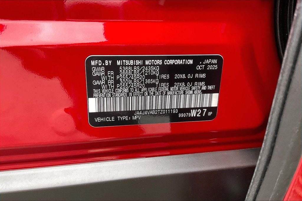 2026 Mitsubishi Outlander SE