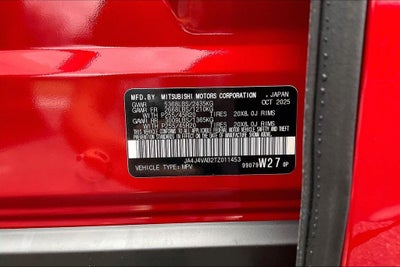 2026 Mitsubishi Outlander SE