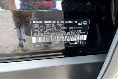 2026 Mitsubishi Outlander Ralliart