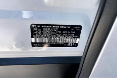 2026 Mitsubishi Outlander SE