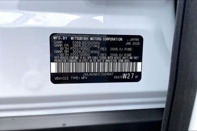 2026 Mitsubishi Outlander SE