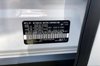 2026 Mitsubishi Outlander LE