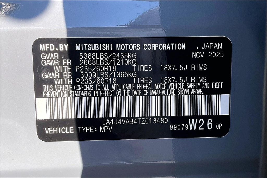 2026 Mitsubishi Outlander Trail Edition