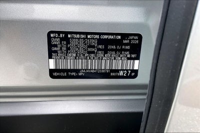 2026 Mitsubishi Outlander SE