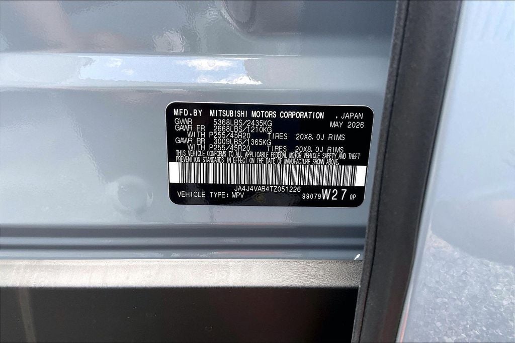 2026 Mitsubishi Outlander SE