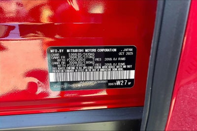 2026 Mitsubishi Outlander SE