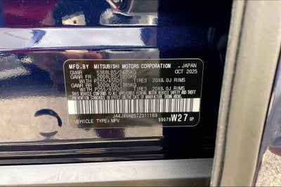 2026 Mitsubishi Outlander SE