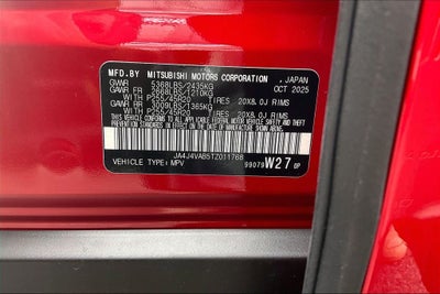 2026 Mitsubishi Outlander SE