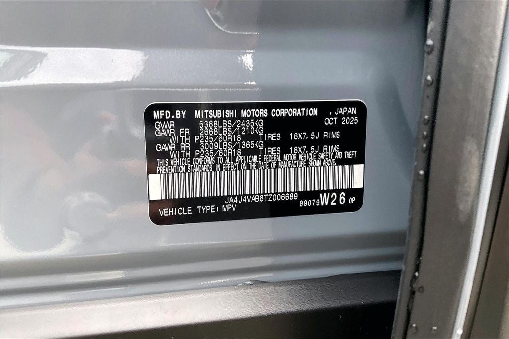 2026 Mitsubishi Outlander Trail Edition