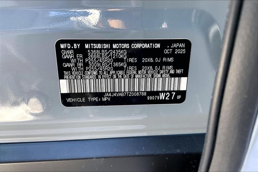 2026 Mitsubishi Outlander SE