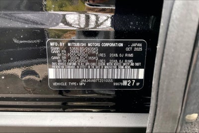 2026 Mitsubishi Outlander SE