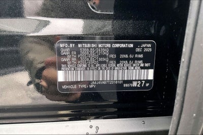 2026 Mitsubishi Outlander SE