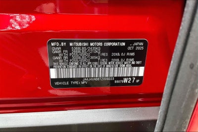 2026 Mitsubishi Outlander SE