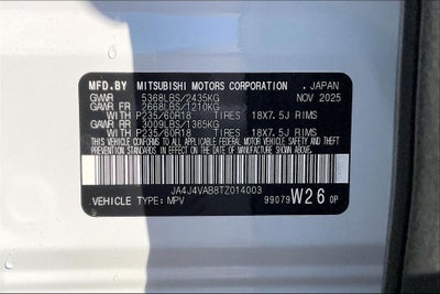 2026 Mitsubishi Outlander Trail Edition