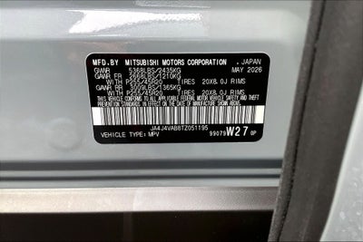2026 Mitsubishi Outlander SE