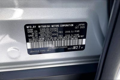 2026 Mitsubishi Outlander SE