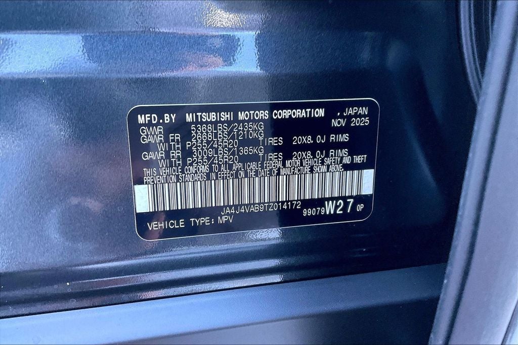 2026 Mitsubishi Outlander SE