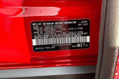 2026 Mitsubishi Outlander SE