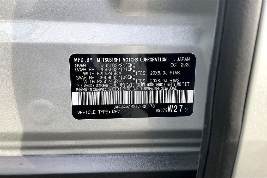 2026 Mitsubishi Outlander SE