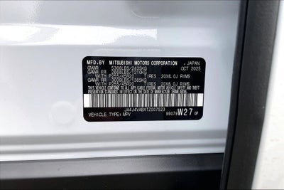 2026 Mitsubishi Outlander SE