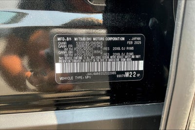 2025 Mitsubishi Outlander Platinum Edition