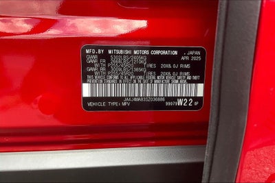 2025 Mitsubishi Outlander SEL