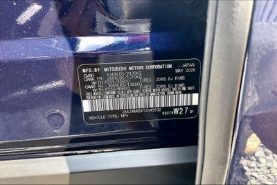2026 Mitsubishi Outlander SEL