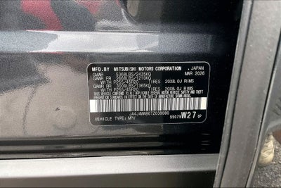2026 Mitsubishi Outlander Black Edition