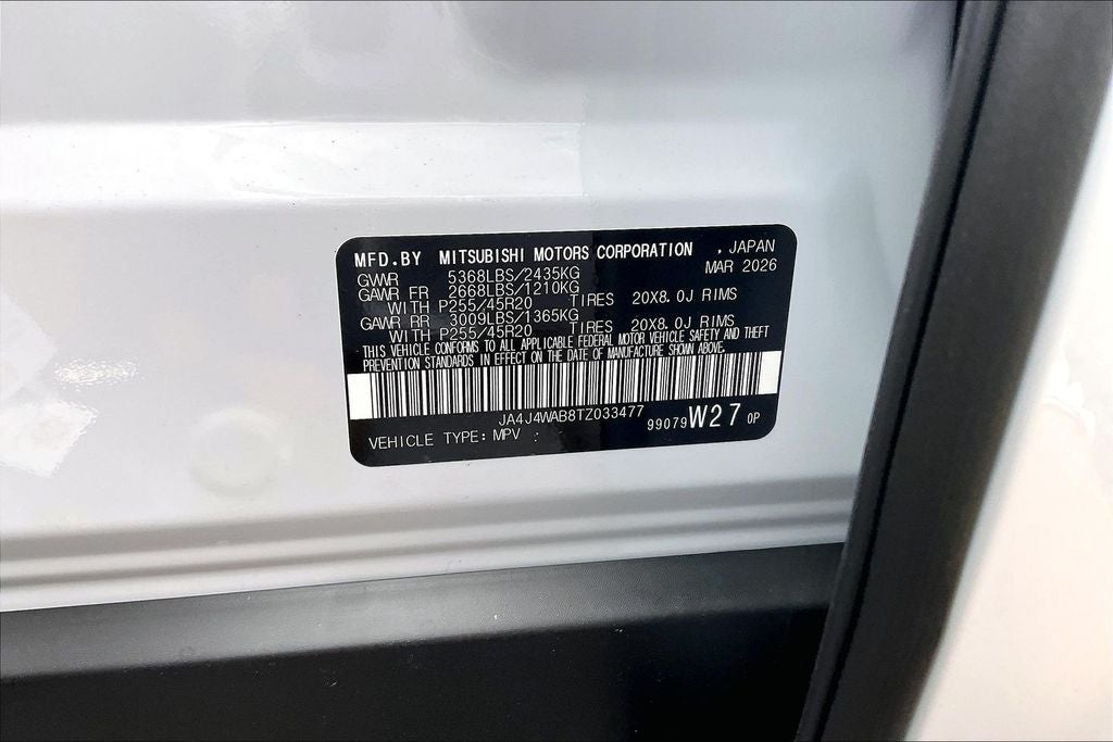 2026 Mitsubishi Outlander Black Edition