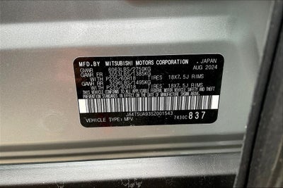 2025 Mitsubishi Outlander PHEV ES