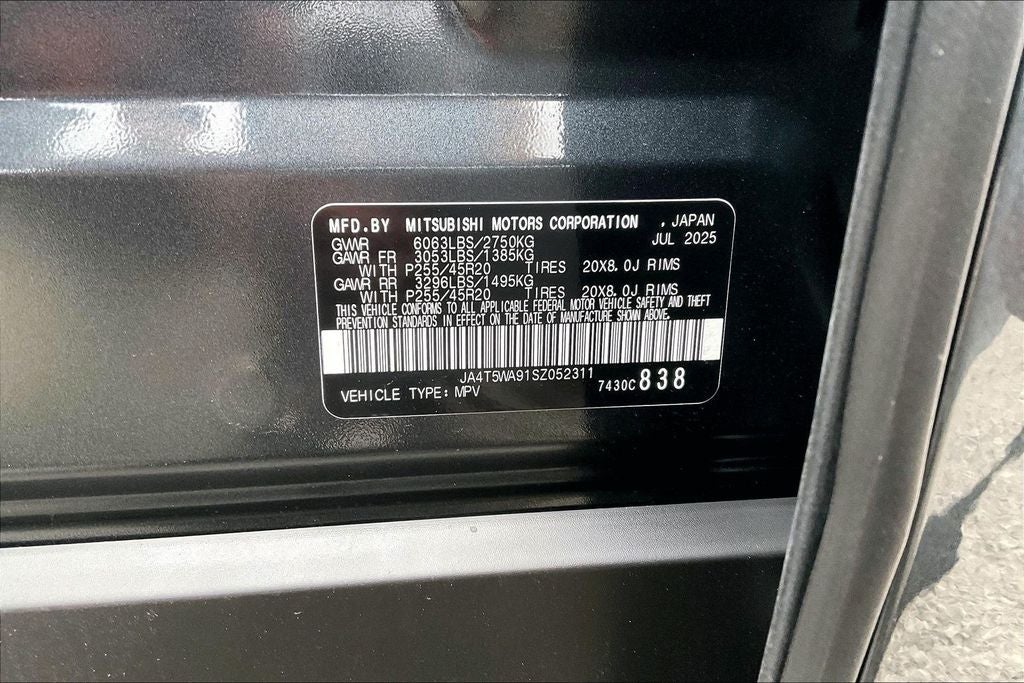 2025 Mitsubishi Outlander PHEV SEL Black Edition