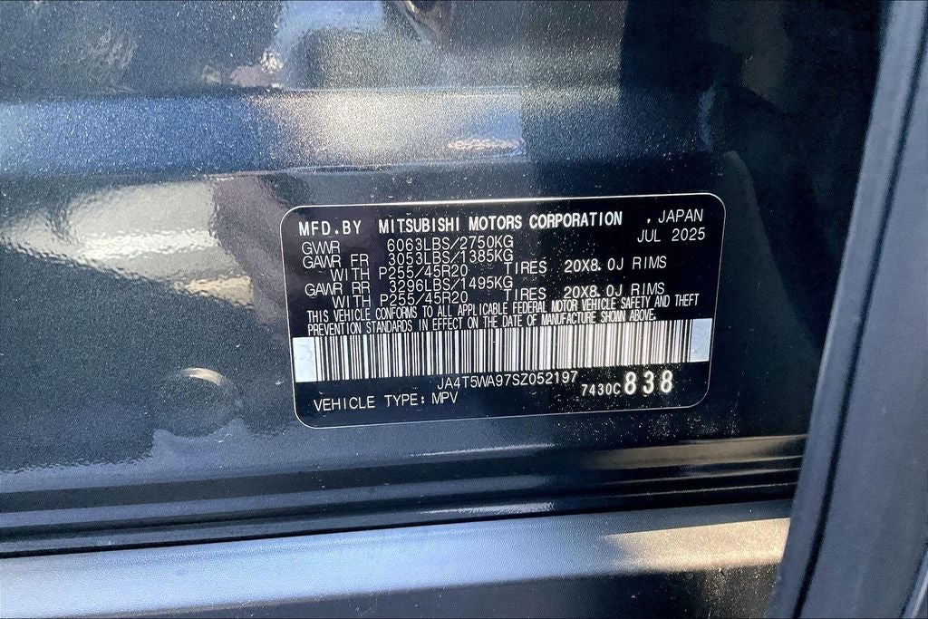 2025 Mitsubishi Outlander PHEV SEL Black Edition