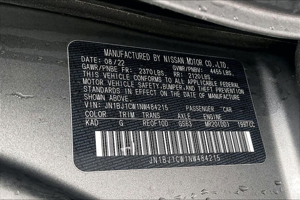 2022 Nissan Rogue Sport SL Premium