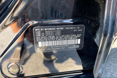 2024 Mitsubishi Mirage ES