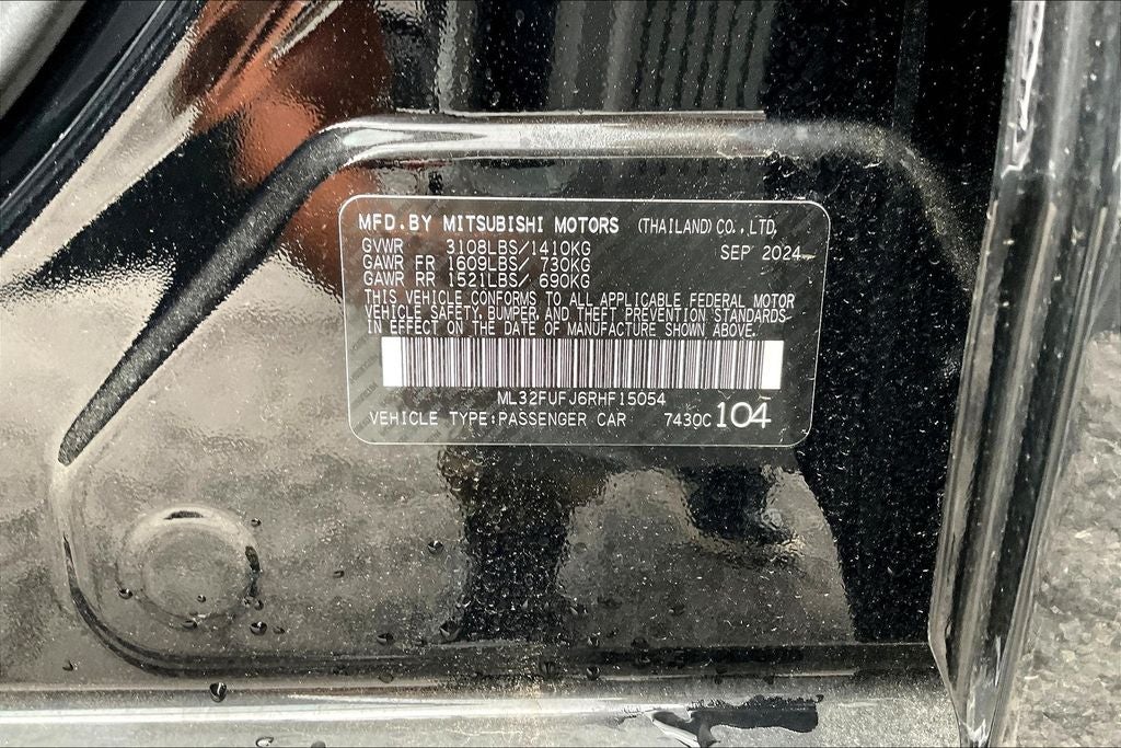 2024 Mitsubishi Mirage G4 LE