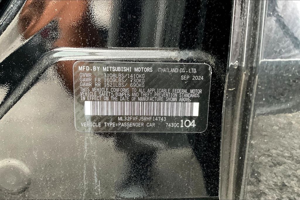 2024 Mitsubishi Mirage G4 SE