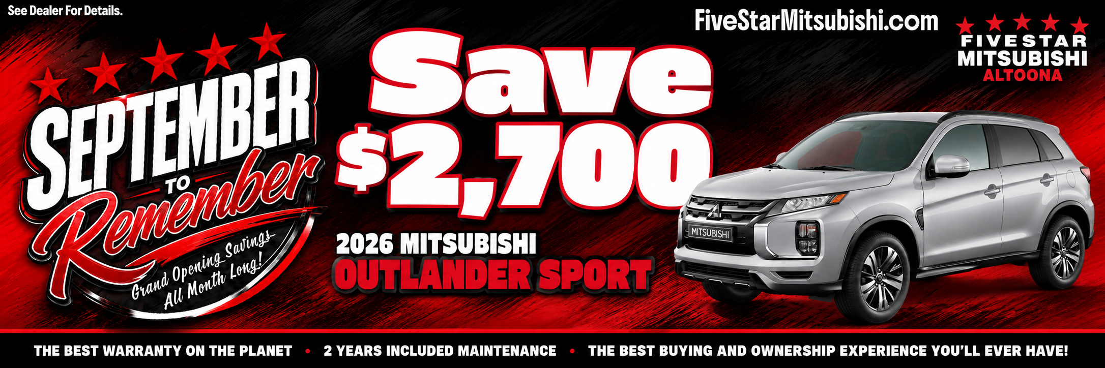 26 Outlander Sport 